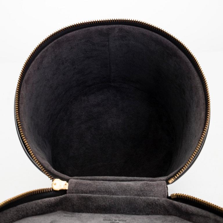 Louis Vuitton, A Black Epi leather 'Cannes' Vanity Bag.