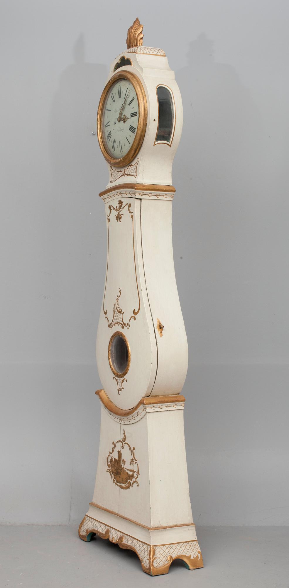 KAAPPIKELLO, rokokoo, Eric Nohrman, toimi 1763-1779, Norrköping, Ruotsi. 1700-luvun loppupuoli.