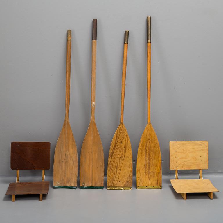 A CANOE. Manufactured by ABC, Kungälv (AB bröderna Claesson). 1960s. Signed with label.