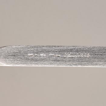 Rolf Lindståhl, sterling silver, brevkniv, Stockholm 2000.