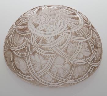 SKÅL, glas, Lalique, 1900-talets andra hälft.