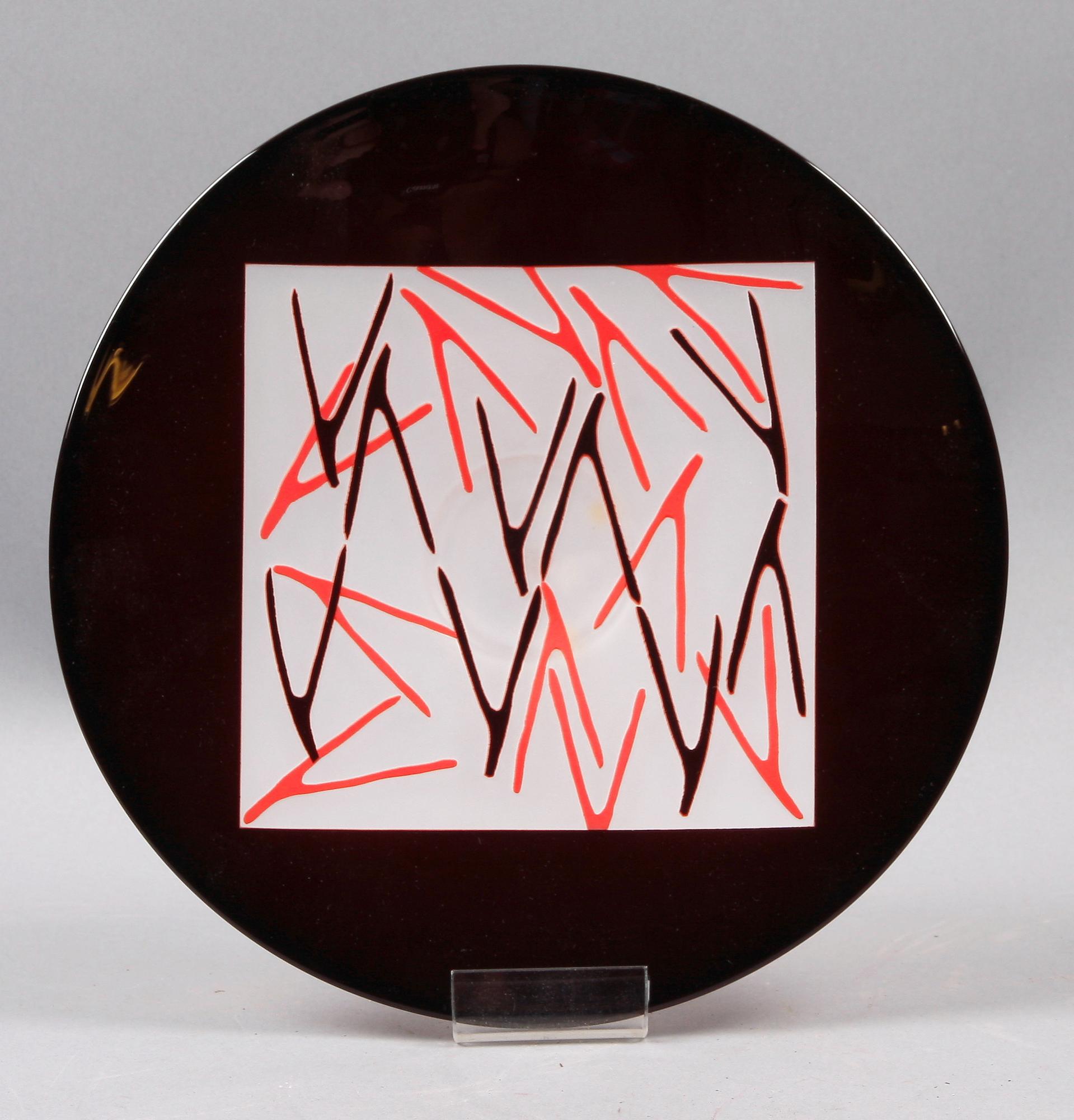 FAT, glas, Klas-Göran Tinbäck, unikat, 1995.