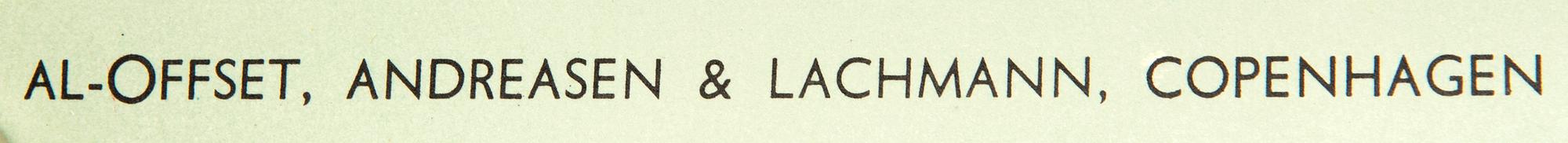Otto Nielsen, affisch 'Scandinavia by SAS Scandinavian Airlines System', omkring 1958.