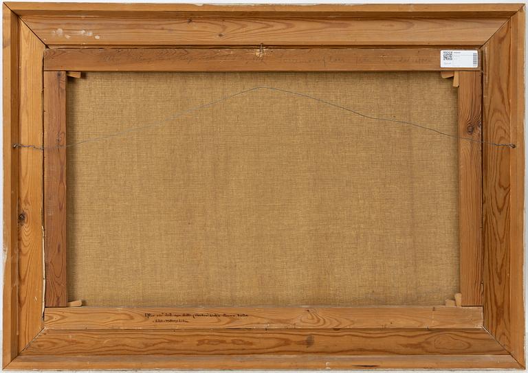 Oscar Lycke, Sommarafton vid Indalsälven.