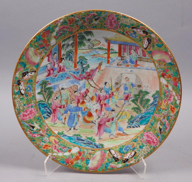 FAT, porslin, Kina, 1800-tal.