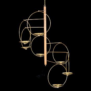 A 1960s "Mobile-Tulitus" chandelier by KAIJA AARIKKA & TIMO SARPANEVA, Finland.