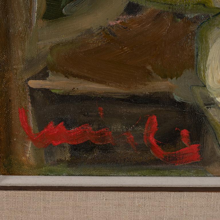 OLAVI LAINE, oil on canvas, signed.