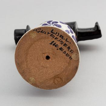 Lisa Larson, a stoneware figurine, 'Samhällsdebatten', Gustavsberg.