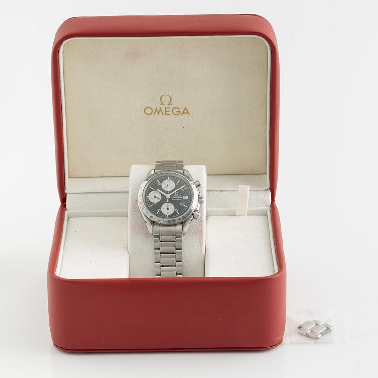 Omega, Speedmaster, "Panda", armbandsur, kronograf, 39 mm.