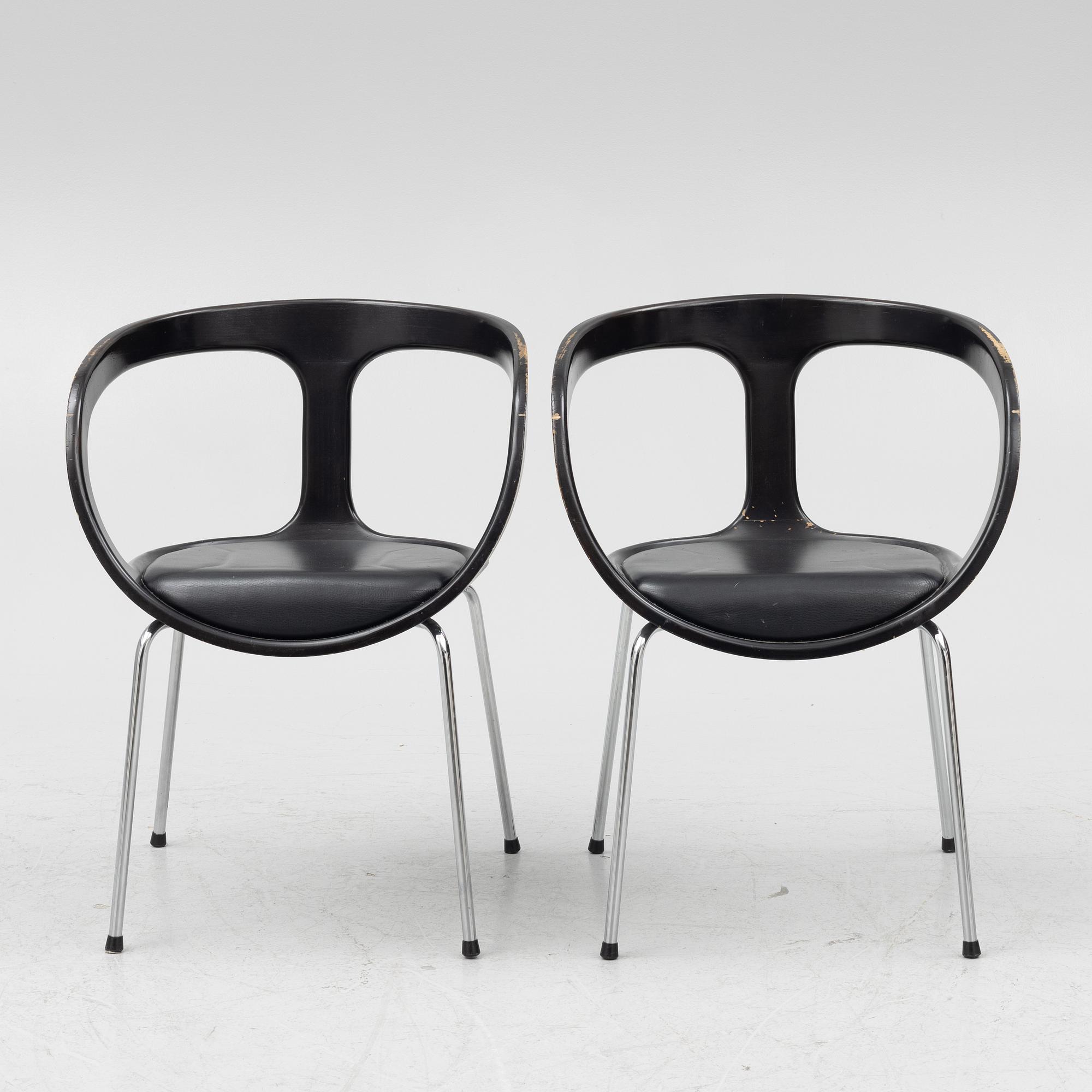 Anna von Schewen, a set of 8 armchairs, "Hug" Gärsnäs, early 2000s.