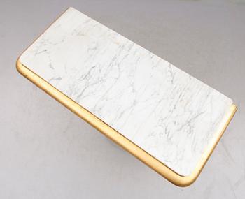 SPEGEL MED KONSOLBORD, senempire, 1800-talets första hälft.