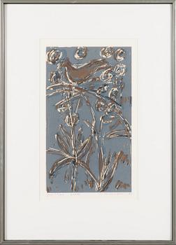 TAPANI MIKKONEN, lithograph, signed and dated -89, numbered tpl'a 35/75.