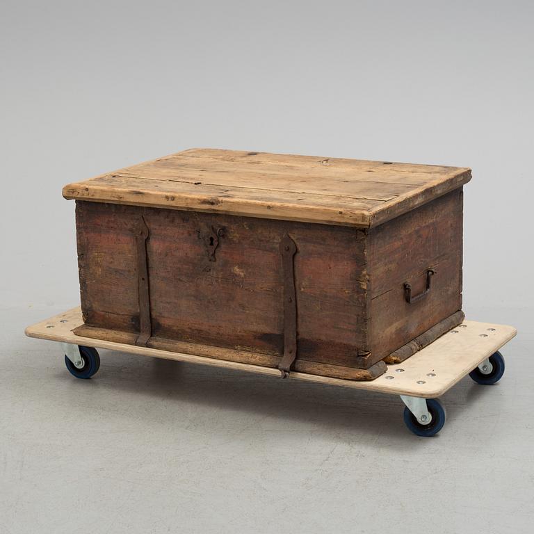An 18th century chest.