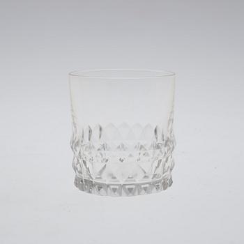INGEBORG LUNDIN, glasservis, 23 delar, glas, "Silvia", Orrefors.