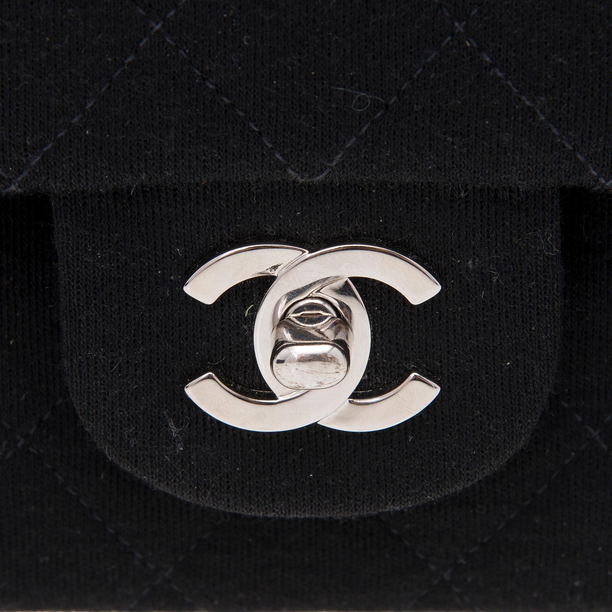 CHANEL, "Jersey Double Flap Bag 2.55", VÄSKA.