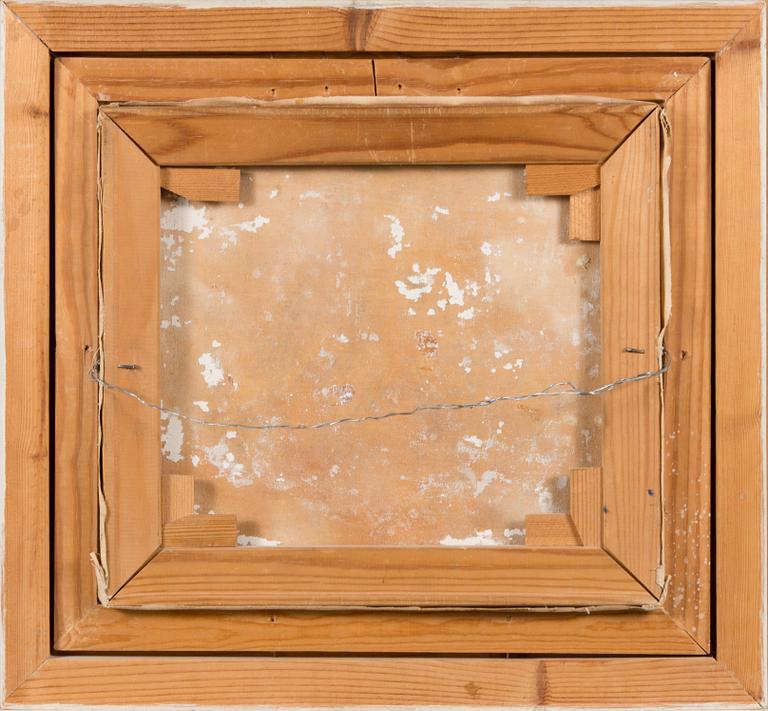 Janne Muusari, oil on canvas, signed and dated 1964.