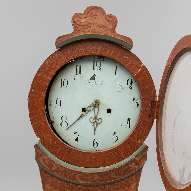 A GRAND FATHER CLOCK, 19th century. - Bukowskis