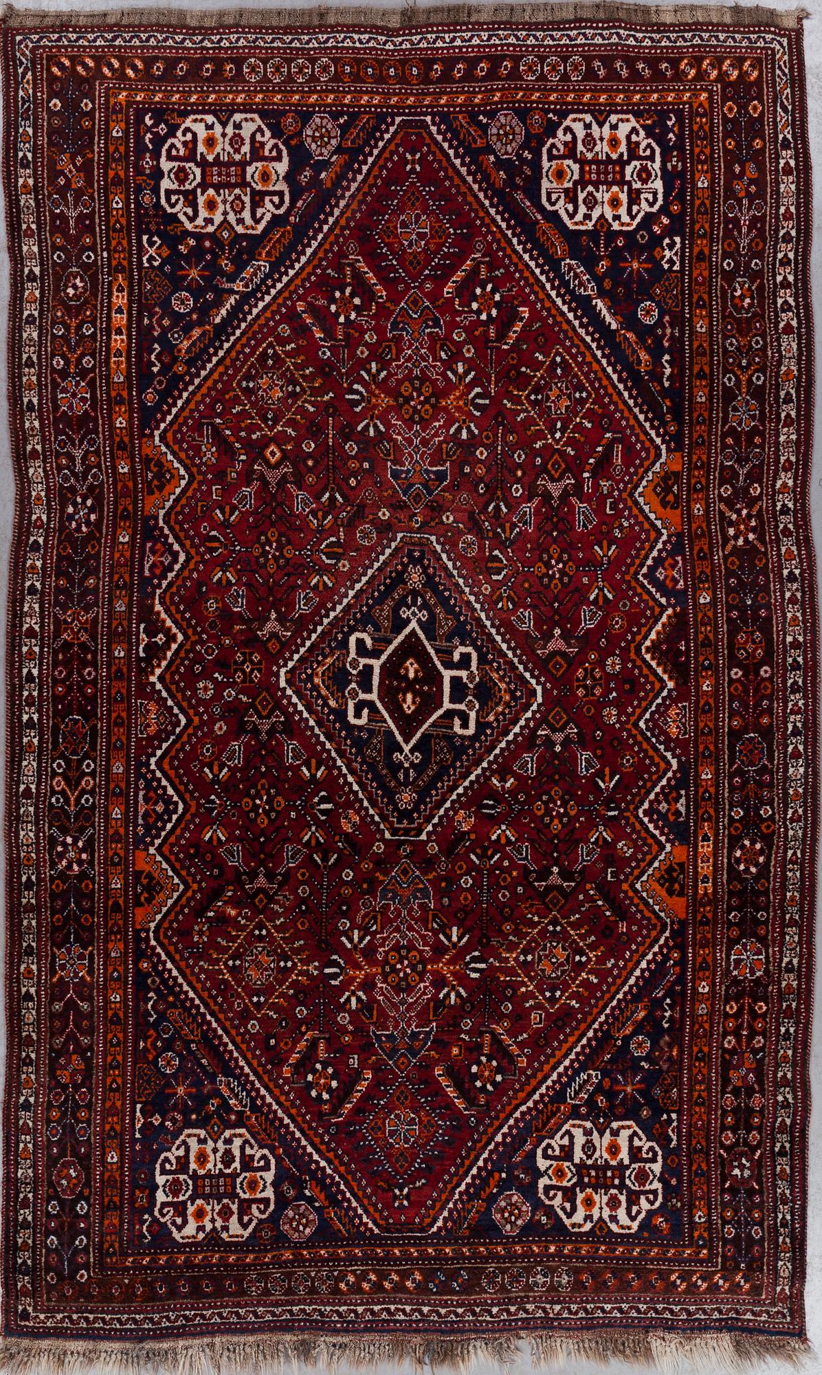 MATTA, old, Kashgai, ca 284 x 174 cm.