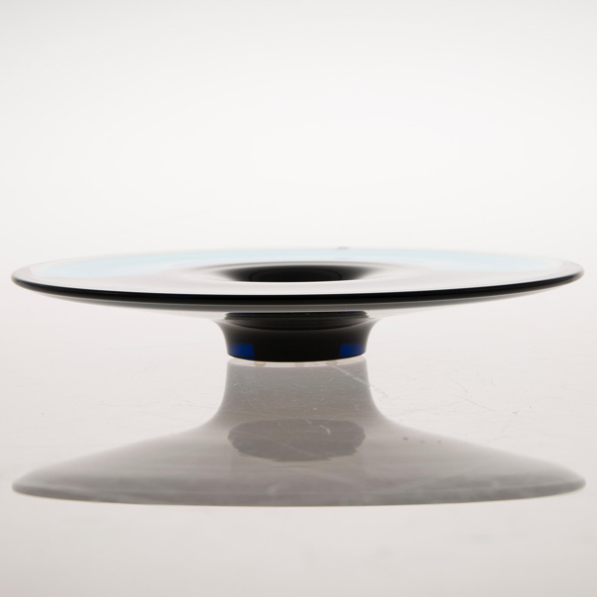 KERTTU NURMINEN, fat, glas, signerad Kerttu Nurminen, Nuutajärvi 57/500.