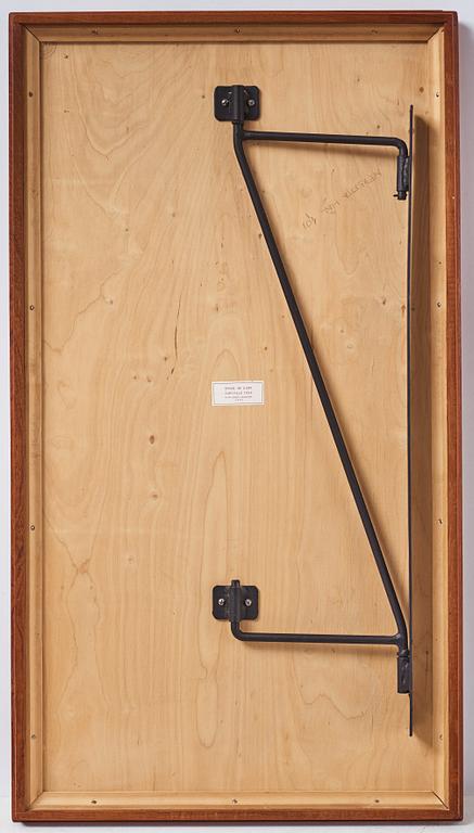 Hans-Agne Jakobsson, a wall mirror, model "S-1391", Hans Agne Jakobsson AB Åhus, 1950s.