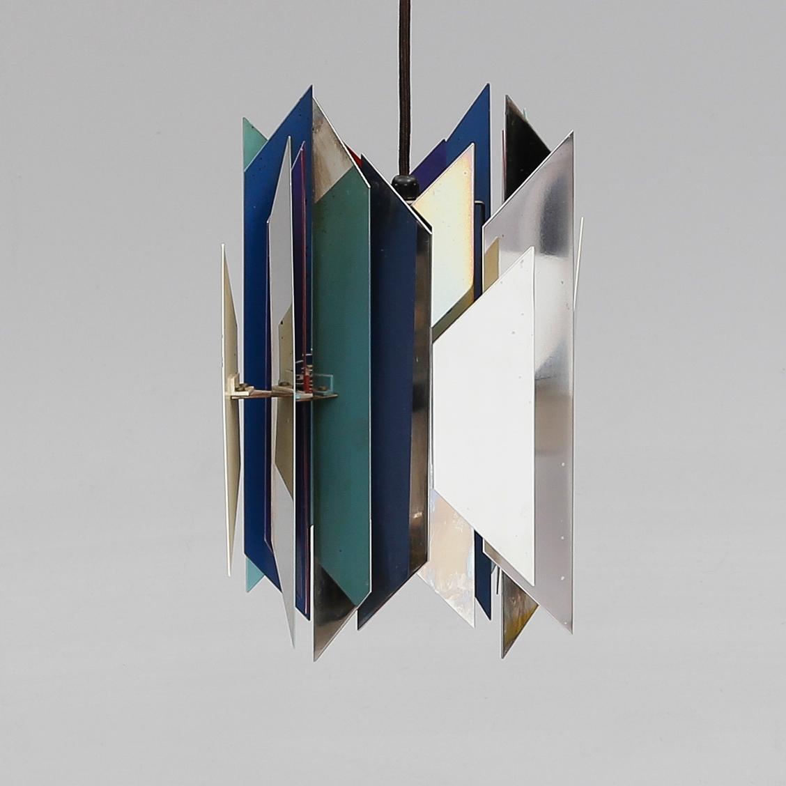 TAKLAMPA, "Tivoli", Simon Henningsen, Danmark, 1900-talets andra hälft.