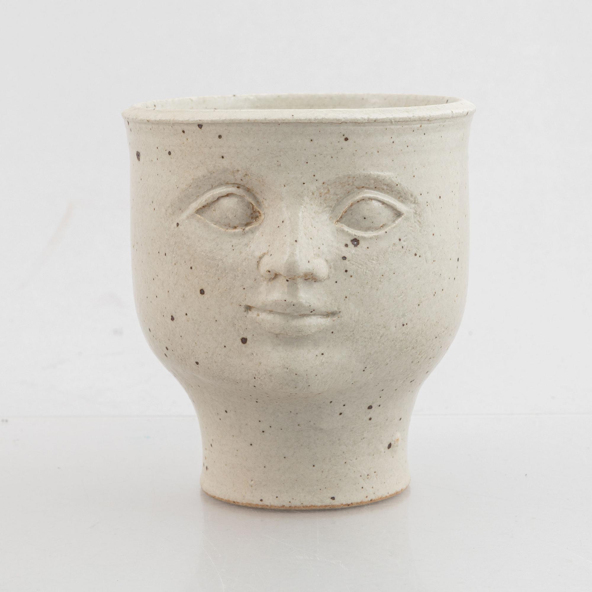 Lisa Larson, a stoneware vase, Gustavsberg, prototype.