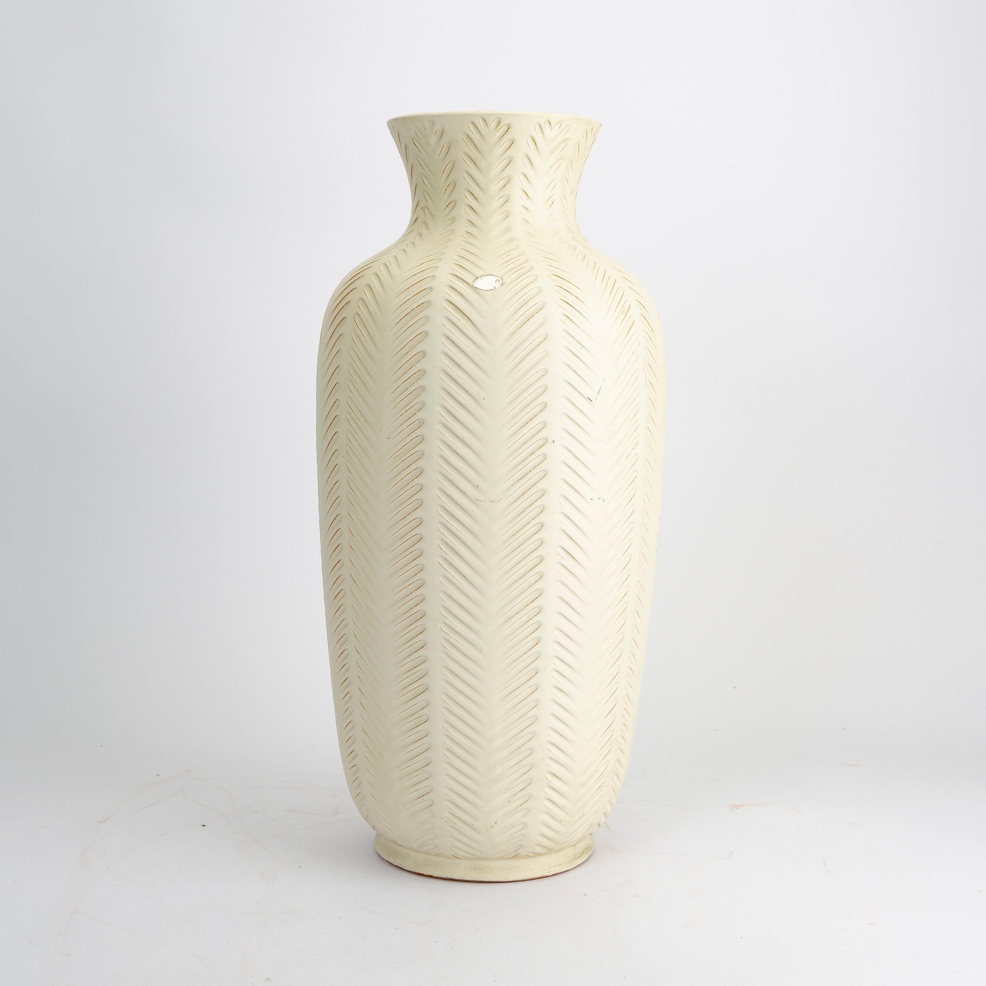 Anna-Lisa Thomson, a floor vase Uppsala Ekeby mid 1900s.