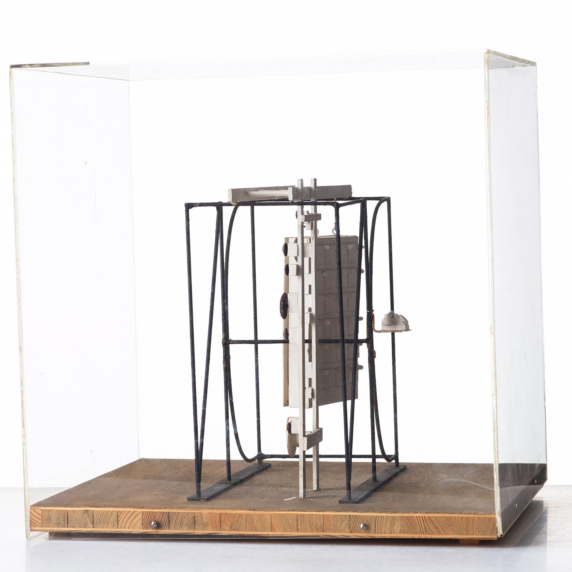 Per Olof Ultvedt, "En tidnings ansikte"/"The Face of a Newspaper".