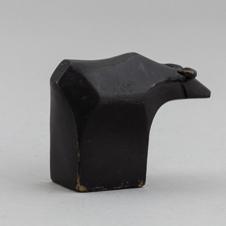 Gunnar Cyrén, skulptur, brons, signerad Cyrén.