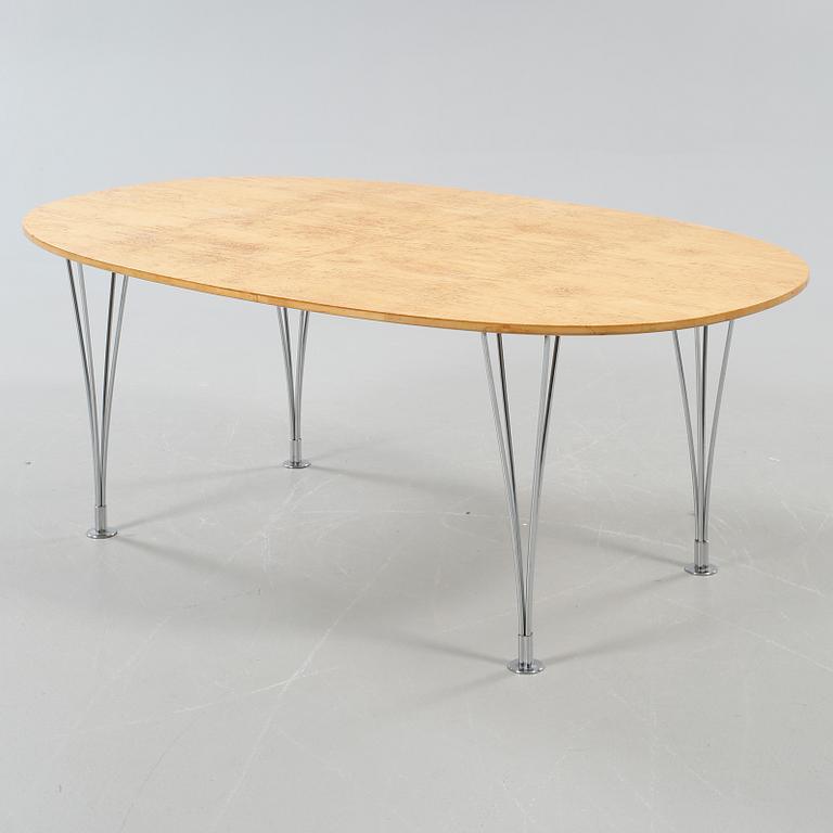 SOFFBORD, "Elips", Piet Hein och Bruno Mathsson, Mathsson International, 1900-talets andra hälft.