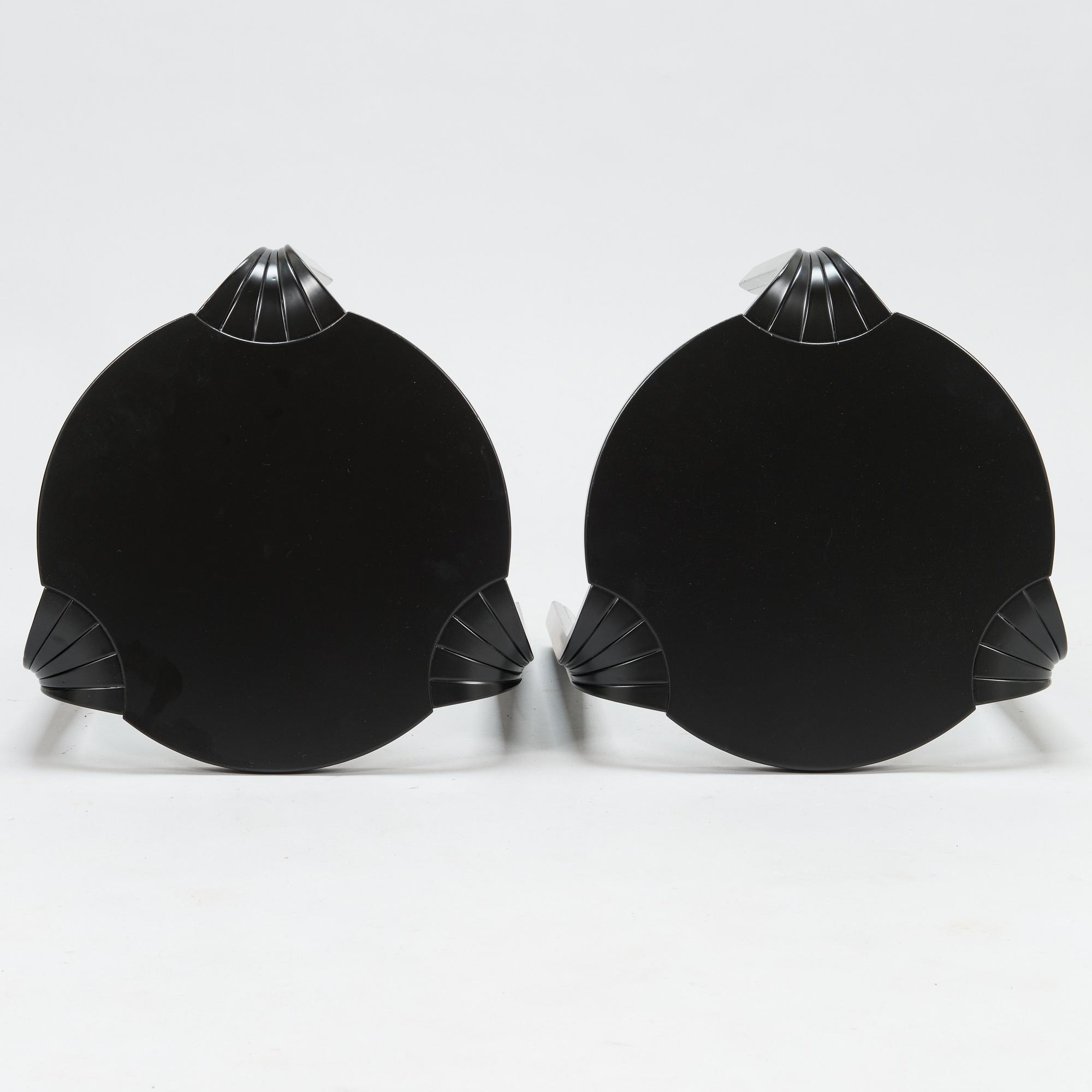 ALVAR AALTO, A pair of late 20th century 'X600' stools for Artek.