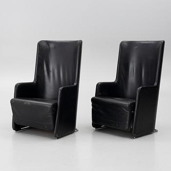 Börge Lindau, Armchairs, a pair, "Solo XL", late 20th century.
