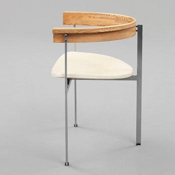 Poul Kjaerholm, a "PK-11" chair, edition E Kold Christensen, Denmark.