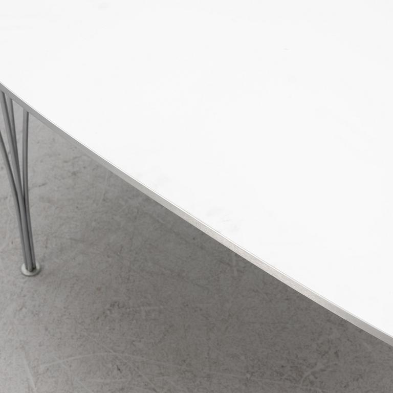 Bruno Mathsson & Piet Hein, a "Superellips" diing table, Fritz Hansen, Denmark, 2021.