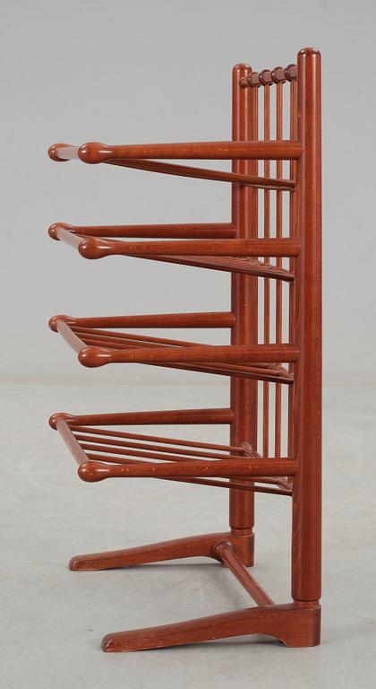 A Josef Frank mahogany shelf, Svenskt Tenn, 1940's-50's.