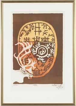 Lars Pirak, Composition with Reindeer.