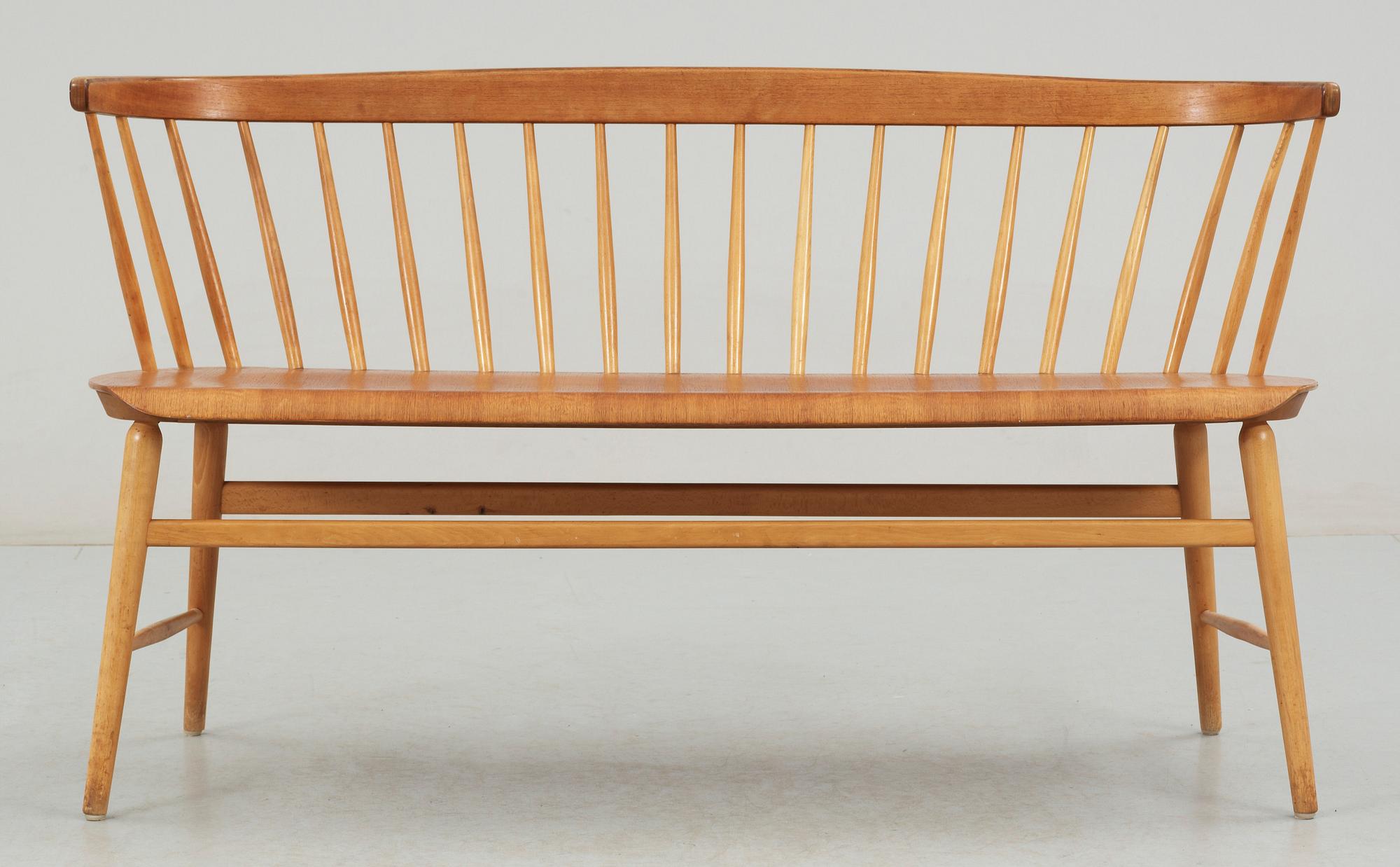 SOFFA, "Florett, nr 150", AB bröderna Wigells stolfabrik, 1900-talets andra hälft.