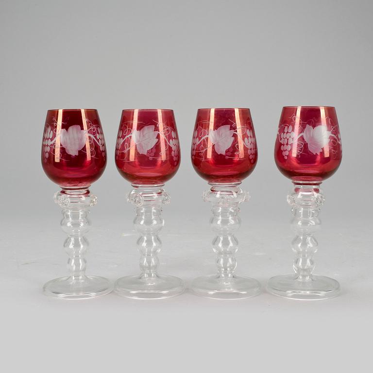 REMMARE, 14 st, glas, omkring 1900-talets mitt.