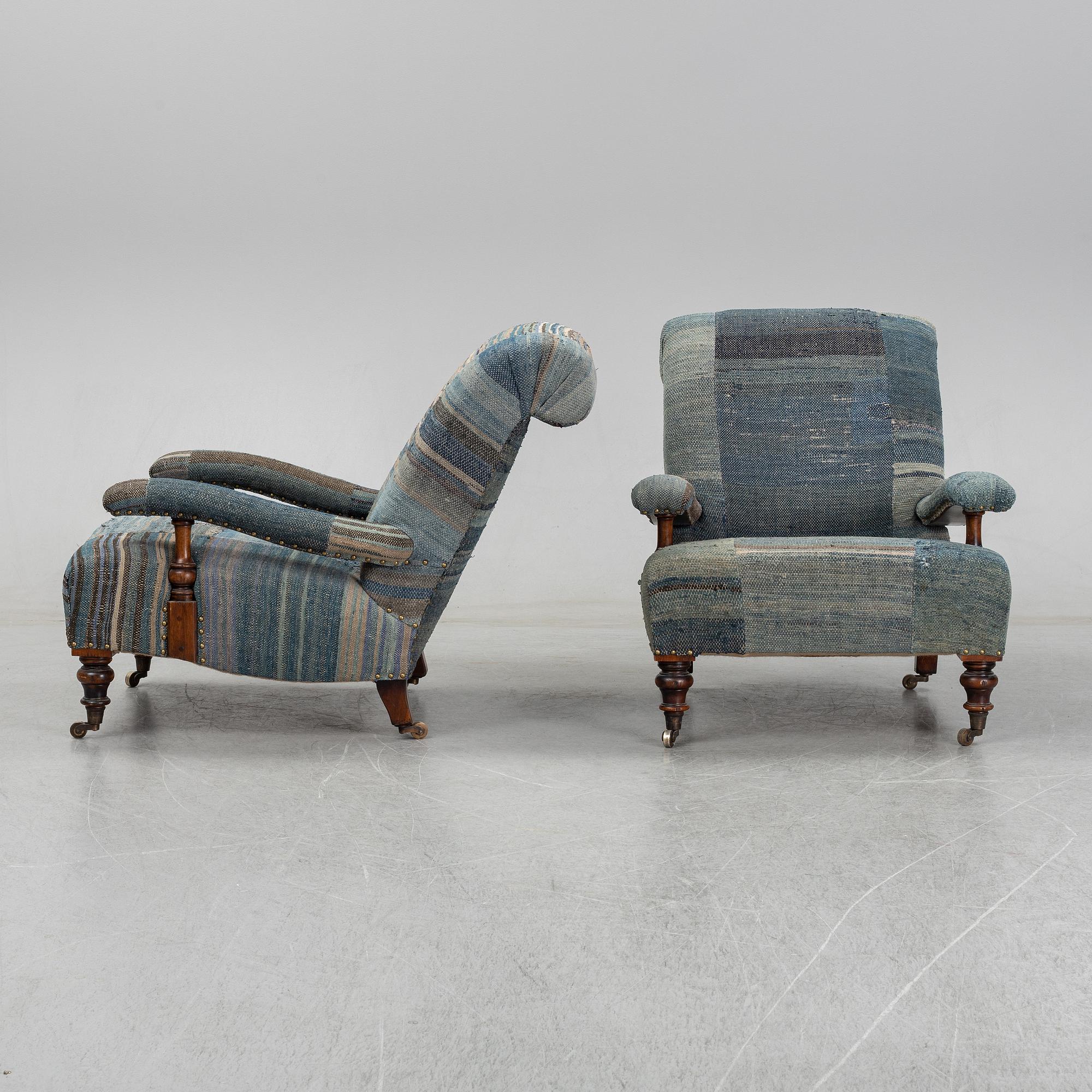Ralph Lauren Home, a pair of armchairs.