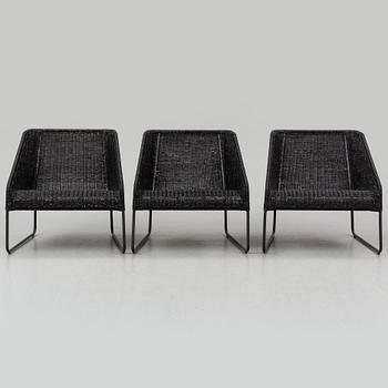 INGEGERD RÅMAN, a 'Viktig' rattan and tubular steel furniture sute from IKEA, 2016.