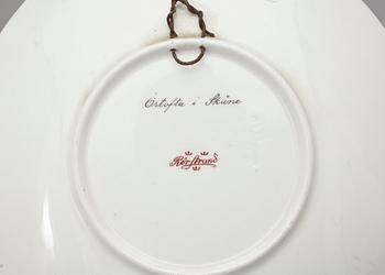 PARTI PRYDNANDSFÖREMÅL, 18 delar, porslin. 1900-tal.