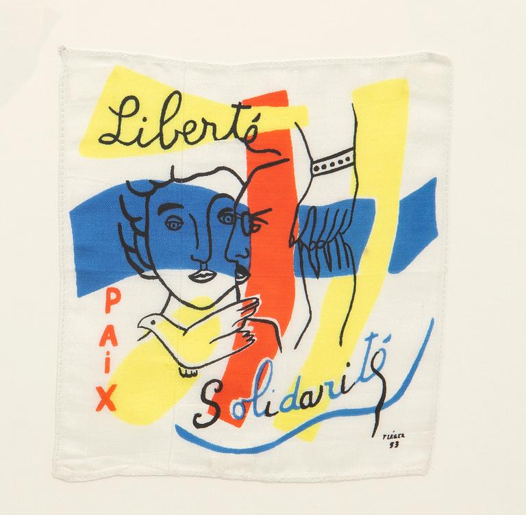 Fernand Léger,  "Liberté Paix Solidarité".