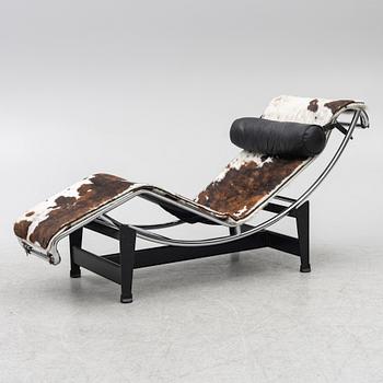 Charlotte Perriand & Le Corbusier, vilstol, "LC4", Cassina, Italien.