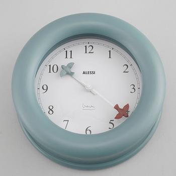 Seven items by Alessi, in plastic and metal, made in Italy around year 2000.