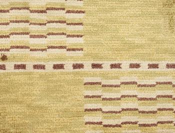 CARPET. Knotted pile. 305 x 194 cm. Sweden/Finland, the  1920's.