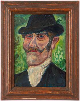 Olle Nordberg, Portrait of a man.