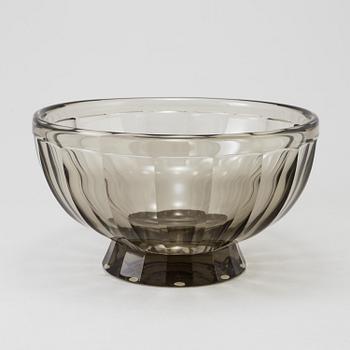 A Gerda Strömberg glass bowl, Strömbergshyttan glassworks 1936.