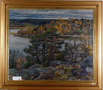 NORDBERG, OLLE. Olja på duk, sign o dat -31.