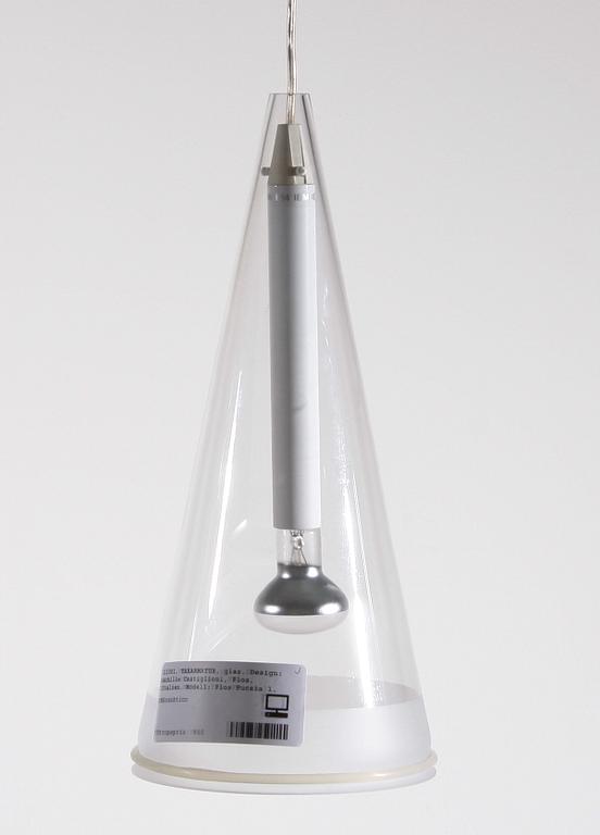 TAKARMATUR, glas. Design: Achille Castiglioni, Flos, Italien. Modell: Flos Fucsia 1.