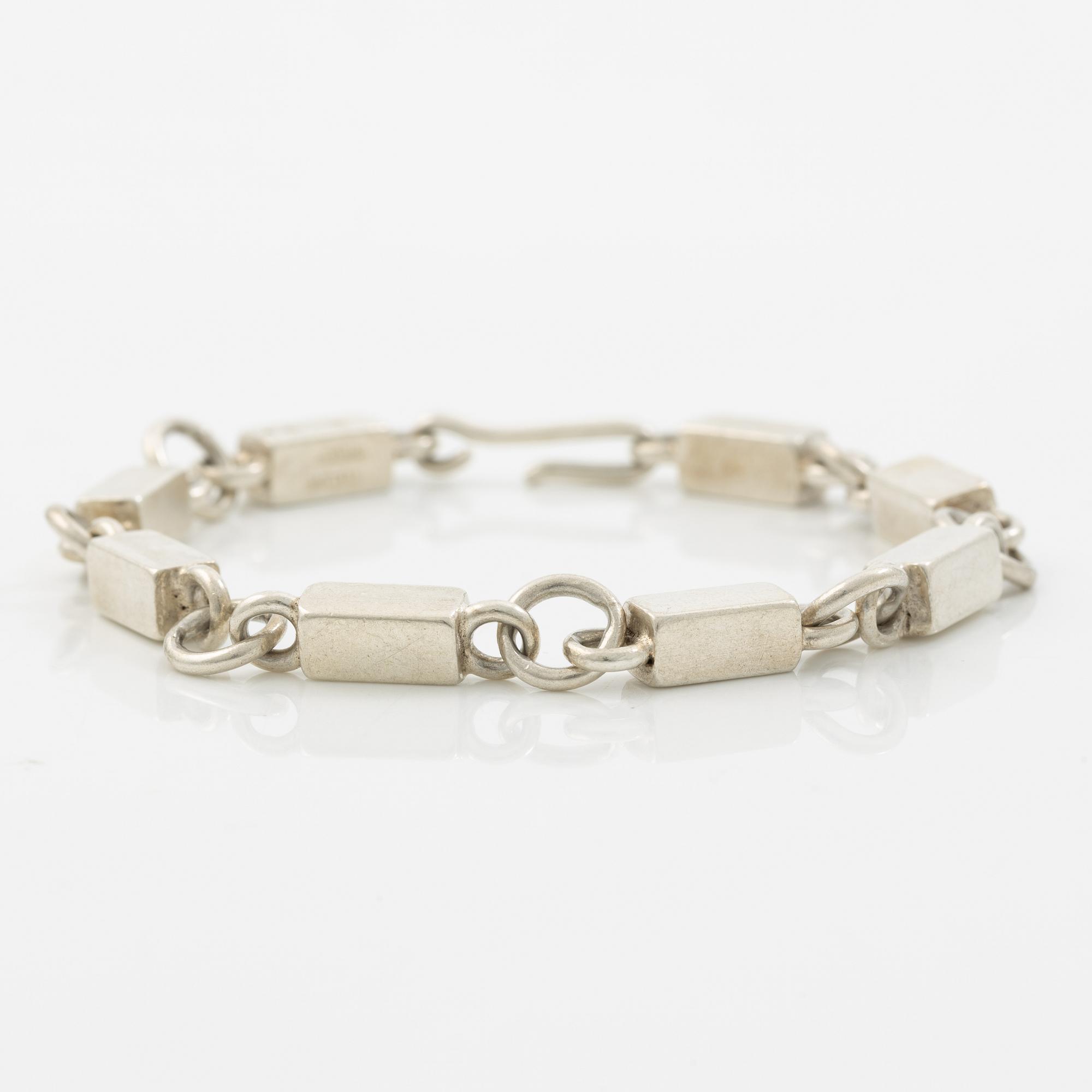 Wiwen Nilsson, bracelet, sterling silver.